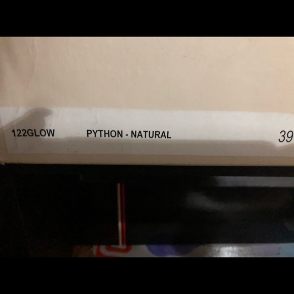 Jimmy Choo python boots NWOT snakeskin - Picture 6 of 7